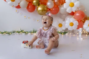 Pirmojo gimtadienio cake smash fotosesija
